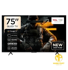 Google Tivi QLED TCL 4K 75 inch 75P8K | 75P8K