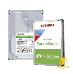 Ổ cứng HDD Toshiba Pro S300 8TB 3.5 inch 7200RPM SATA 256MB Cache (HDWTA80UZSVA)