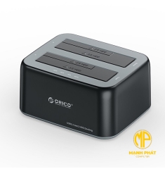 Đế ổ cứng (Docking) 2 khe cắm TypeC USB 3.2 Gen2 6829C3-V1-EU-BK-BP-HW