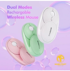 Chuột vi tính không dây SPEED GLASS Rechargable Wireless Mouse 2.4G Bluetooth Dual Mode MP-720C