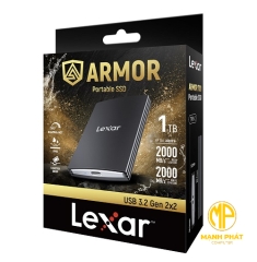 Ổ cứng gắn ngoài Armor 700 Portable SSD LEXAR 1TB LAR700X001T-RNBNG