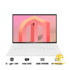 LG Gram 2022 14ZD90Q-G.AX31A5 (i3 Gen 12th | 8GB | 256GB | Intel UHD Graphics | 14 WUXGA 99% DCI-P3 | DOS)