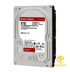 Ổ Cứng HDD WD Red Plus 8TB 3.5 inch SATA iii 7200 RPM 256MB Cache| WD80EFBX Mp