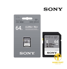 Thẻ nhớ SDXC Sony 64GB 270Mb/45Mb/s (SF-E64A//T)