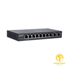 Smart Cloud Managed Switch 10 cổng PoE Gigabit Reyee Ruijie RG-ES210GS-P