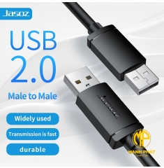 Cáp USB2.0 AM/AM JASOZ D107 (1.5m) T-D127 Hỗ trợ tốc độ lý thuyết là 480Mbps