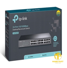 Bộ chuyển mạch để bàn/lắp trên giá 24 cổng 10/100Mbps TP Link TL-SF1024D 24 port