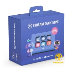 Thiết bị Stream Elgato StreamDeck Mini Discord Edition 6 Phím Lập Trình (10GAI9931)