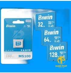 Thẻ nhớ Micro SD Biwin 128GB MS100 UHS-I V30 A1 