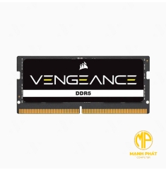 Bộ nhớ trong Corsair cho laptop DDR5, 4800MHz 32GB 1x32GB SODIMM, Black PCB, 1.1V| CMSX32GX5M1A4800C40