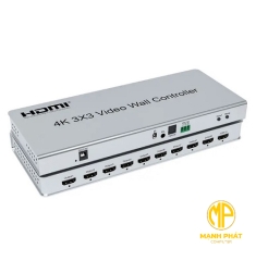 Bộ tín hiệu video wall 2x3 Dtech DT-7423W