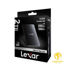 Ổ cứng gắn ngoài SL500 Portable SSD LEXAR 2TB LSL500M002T-RNBNG