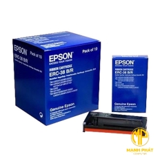  EPSON  Ribbon mực ERC38B/R (màu đỏ & đen)