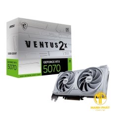 VGA MSI GeForce RTX 5070 12G VENTUS 2X OC WHITE