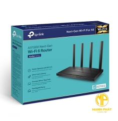 Bộ phát wifi 6 TP-Link Archer AX12 MU-MIMO OneMesh AX1500Mbps