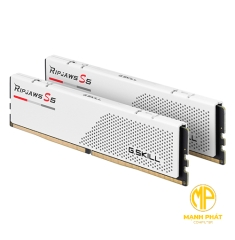 Ram Gskill Ripjaws S5 32GB(2x16GB) DDR5-5200Mhz Trắng (F5-5200J4040A16GX2-RS5W)