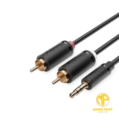 Cáp Chuyển Audio 3.5mm 5m To RCA 2 Cổng Hoa Sen RCA Jasoz C104 T-C142