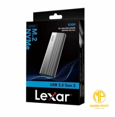Box ổ cứng Lexar E300 LPAE300-RNBNG ( M2 PCIe NVMe USB 3.2 Gen2 )