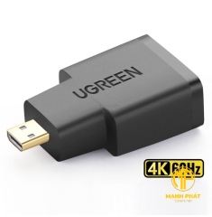 Đầu nối Micro HDMI sang HDMI Ugreen (20106)