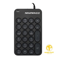 Bàn phím số Newmen TK-031 (Wired, USB.. ) Trắng, Black