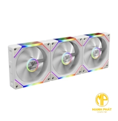 Bộ ba Fan Case Gamdias AEOLUS P2-1203 ARGB PWM 120mm White (CCAEOLP21203WHGA)