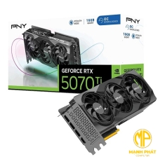 VGA PNY GeForce RTX 5070 Ti 16GB Overclocked Triple Fan (VCG5070T16TFXPB1-O)