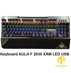 Key Aula F 2030 (USB) Xám  Led