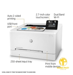 Máy in Laser màu HP Color LaserJet Pro M283fdn (In laser màu 2 mặt, Mạng-Scan- Copy- Fax) Mp