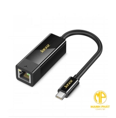 Cáp USB-C To Lan Jasoz T-F113 (20cm) 100Mbps Card mạng cắm cổng TYPE-C