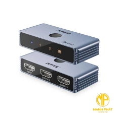 Bộ Chuyển Đổi Jasoz T-G175 HDMI 2 Chiều 1 Ra 2 Và 2 Vào 1 Hỗ Trợ 8K@60Hz 