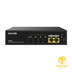 Bộ chuyển mạch PoE Lite 6 cổng 100M với 4 cổng PoE TENDA S106PC