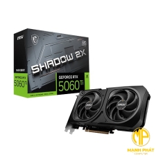 VGA MSI RTX 5060 Ti 16GB SHADOW 2X OC PLUS