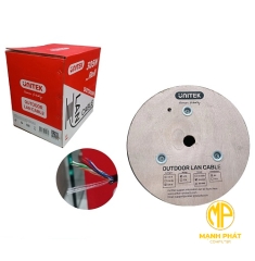 Cable Cat5E -0.50CCA Unitek C18135GY (300m) Đen (24AWG) Ngoài trời