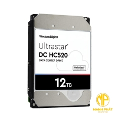 Ổ Cứng HDD WD Ultrastar 12TB SATA iii 3.5 inch DC HC520| HUH721212ALE600 Mp