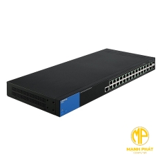 Linksys Business LGS528P 24-Port Gigabit PoE+ 