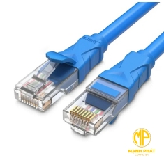 Dây Mạng Đúc Sẵn CAT6 Jasoz E104 Lõi Đồng Đầu Cáp Mạ Vàng 1m T-E131 truyền tải Gigabit 1000Mbps
