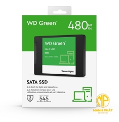 Ổ cứng SSD Western Digital green Sata III 480GB (WDS480G3G0A)