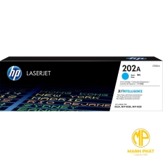 Mực in HP 202A Cyan Original LaserJet Toner Cartridge (CF501A)