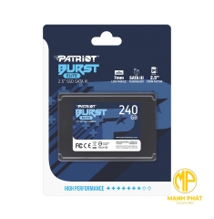 Ổ cứng Patriot SSD 2.5, Burst ELITE 240GB SATA III_PBE240GS25SSDR
