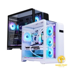 Vỏ Case MIK BARBATOS WHITE (ATX / M-ATX MID TOWER Màu Trắng)