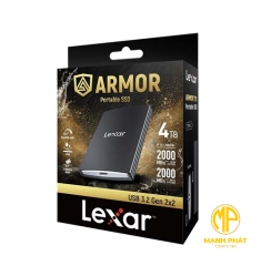 Ổ cứng gắn ngoài Armor 700 Portable SSD LEXAR 4TB LAR700X004T-RNBNG