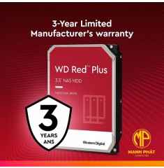 Ổ cứng Western Digital Red Plus 2TB 3.5 inch 64MB Cache 5400RPM WD20EFPX