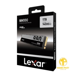 Ổ cứng SSD Lexar Internal NM990 (LNM990X001T-RNNNG) 1TB M.2 2280 PCIe 5.0 NVMe