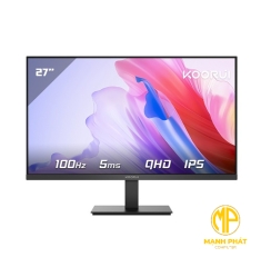 Màn Hình 27inch KOORUI E2721F (QHD IPS 100Hz 5ms HDMI 2.0 DisplayPort 1.4  Audio Out)