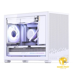 VỎ CASE PC JONSBO D32 PRO WHITE (ITX / M-ATX (thường) / M-ATX (Kết nối mặt sau, cần phải đổi sang chế độ B)