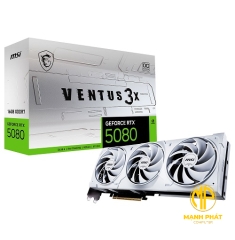 VGA MSI GeForce RTX 5080 16G VENTUS 3X OC WHITE