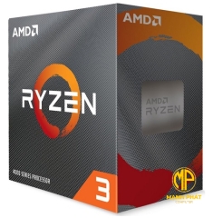 CPU AMD Ryzen 3 4100 BOX (3.8GHz up to 4.0GHz/ 6MB/ 4 cores 8 threads/ 65W/ socket AM4) with Wraith Stealth Cooler