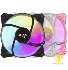 FAN Case AIGO MOLEX 4PIN RGB BLACK/WHITE/PINK