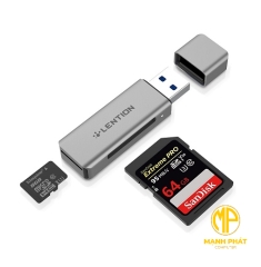 Đầu đọc thẻ USB-A 3.0 Lention H7 