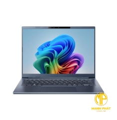 Acer Swift Go 14 AI OLED SFG14-75-5264 (Intel® Core™ Ultra 5 Processor 226V |14″ FHD+ (1920×1200) OLED | RAM 16GB LPDDR5X | SSD 512GB | Intel® Arc™ 130V | Vỏ nhôm nguyên khối | Windows 11 Home)